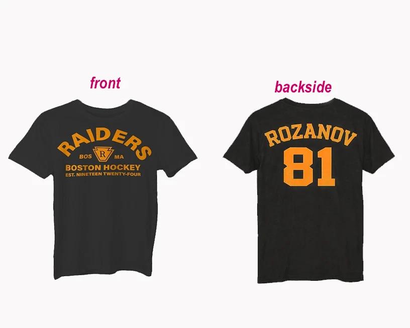 

Boston Raiders Hockey T Shirt Ilya Rozanov Replica Shirt Heated Rivalry S