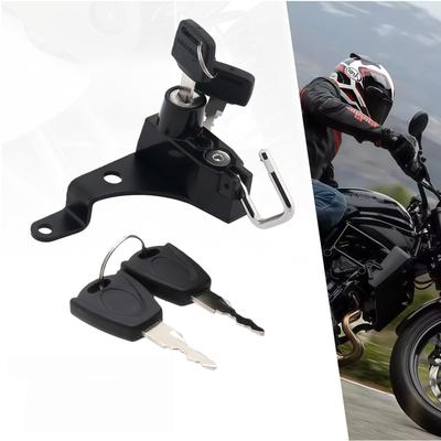Eiksouvi SV650/SV650ABS 2016 Motorcycle Helmet Holder, Custom Parts, Motorcycle, Helmet Lock, Alloy Anti-theft