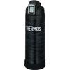 Thermos Water Bottle Vacuum Insulated Sports Strap 1L Black Gray Cold Retention Only FJI-1001 BKGY