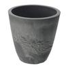 Richell Pot Planter Botany Plain Pot 15 Type Diameter X Height Cm 000645 Dark Gray Pack of 5 15.3 15.1