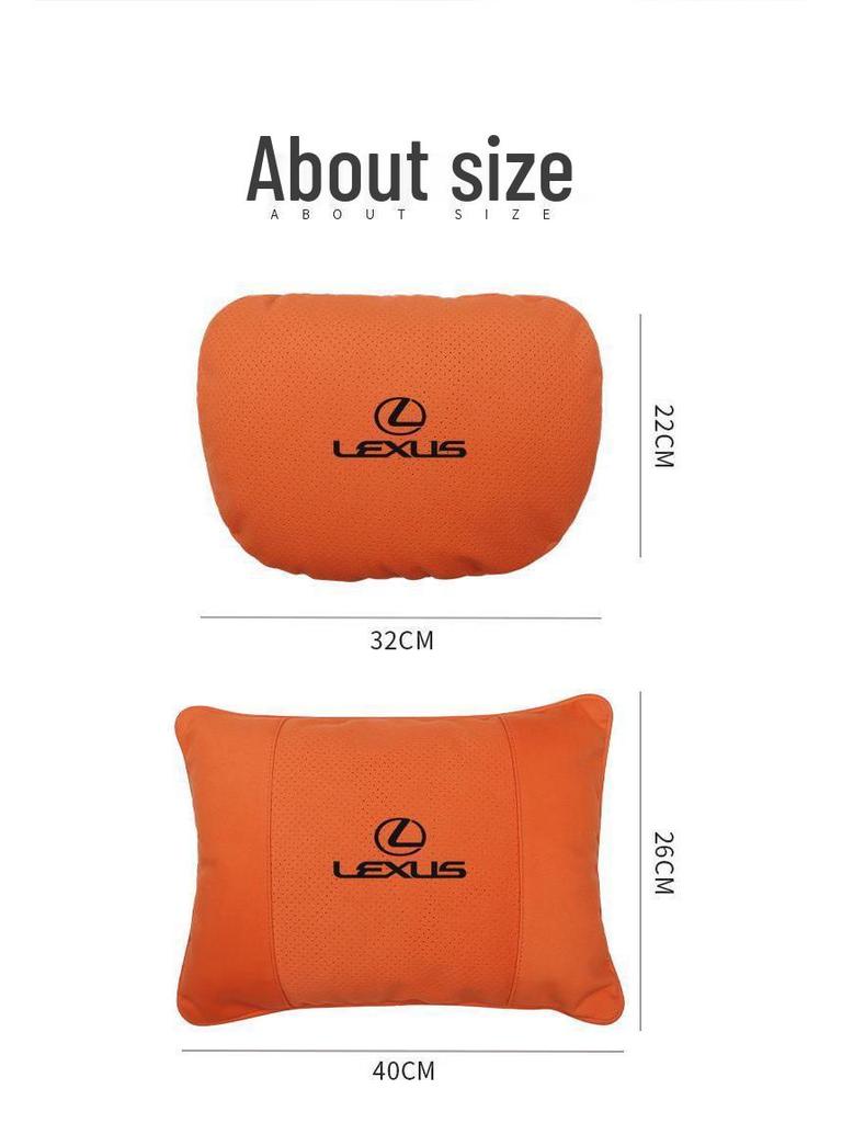 Compatible with Lexus suede seats, headrests, and lumbar supports (ES200, NX260, UX, RX300).
