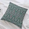 Ethnic retro totem Bohemian Pillow Case Sofa Decorative Home Double-sided Printing Short Plush Cushion Cover Throw Pillow Cover