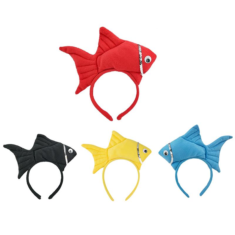Balık Taç, Sevimli Çocuk Balık Stili Taç, Balık Kostüm Aksesuarları, Giydirme Partisi İçin Malzeme
