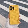 Applicable To IPhone 16 Mobile Phone Case 78plus Breathable Heat Dissipation Mesh Case XR Apple 15 Silicone Anti-fall Protection Case