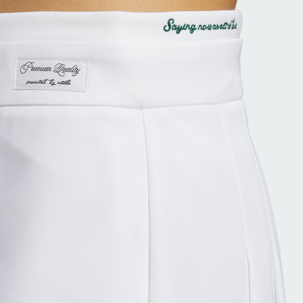 (WMNS) adidas x Notitle Tennisrock Asien-Größe 'Weiß' Damen IN1052