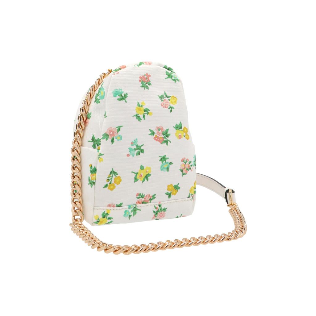 Moschino Letter Bear Print Gold Chain Shoulder Crossbody Bag Women bags White A74028221-1001