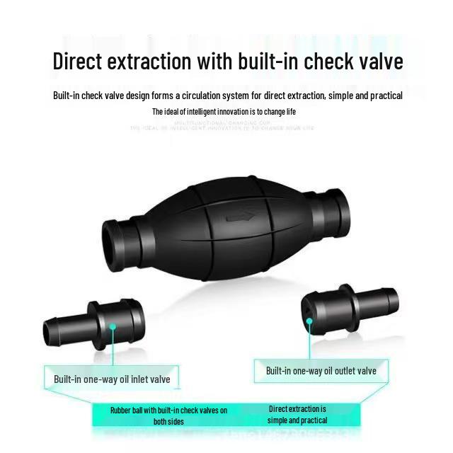 Thickened PVC Oil Extractor Manual Siphon Hose for Car Fueling and Oil Drums