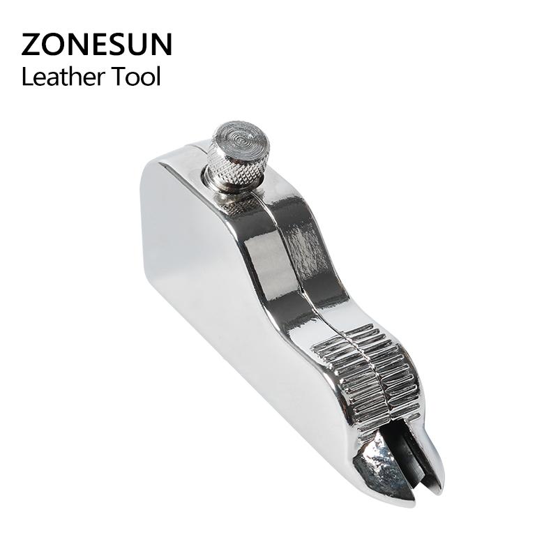 

ZONESUN Type V Shaped Stitching Groover Skiving Edge Beveler Leathercraft Leather Tool ferramentas de couro серебряный