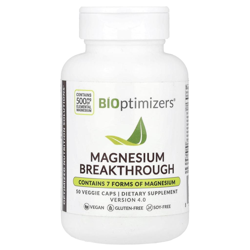 Magnesium Breakthrough, 50 Veggie Capsules