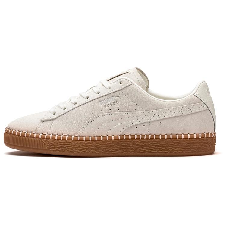 PUMA Suede Classic Blanket Stitch  Whisper White  Men s 368903-03 EU 43