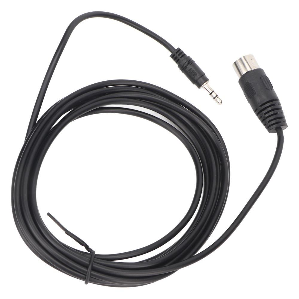 Male to Male Din 8 Pin to 3.5mm MIDI Cable Plug and Play 3m/9.8ft Converter Cable 8 Pin Din to 3.5mm Cord CD Player