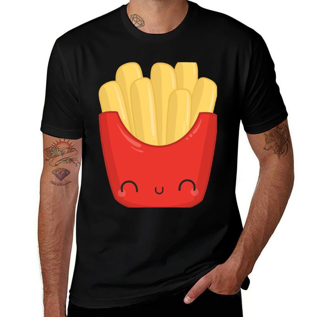 Cute Fries TShirt Holiday Outdoor TShirt