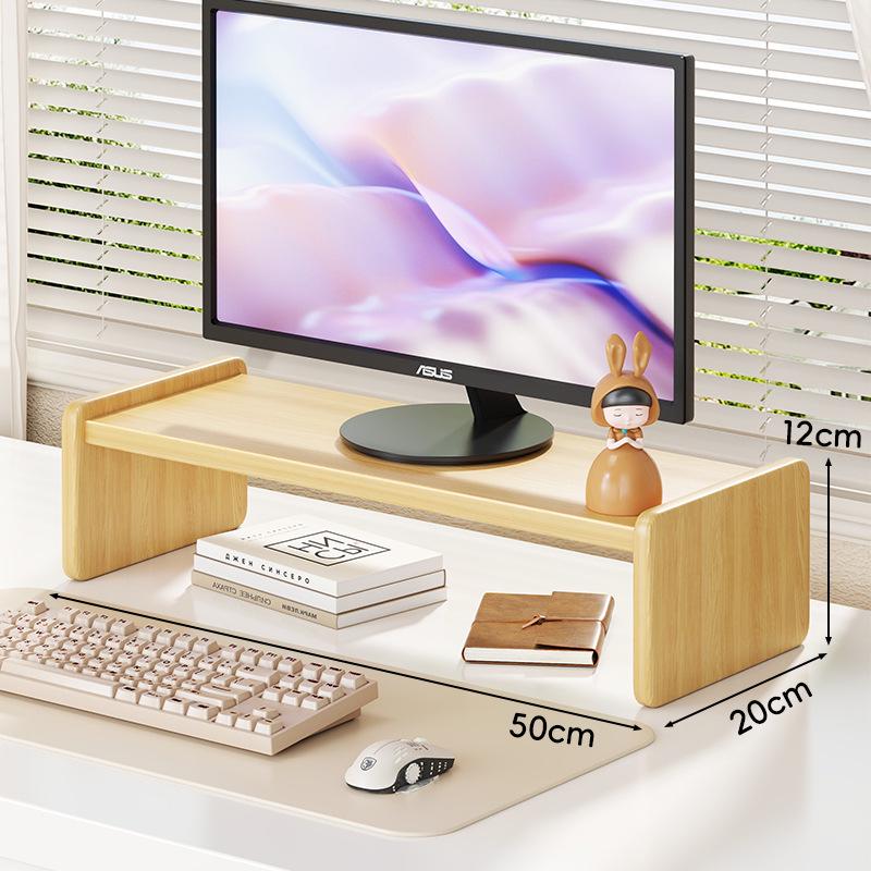 Multi-Functional Desktop Monitor & Laptop Stand with Storage Drawer
