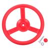 Colorful Durable Plastic Swing Disc Large Round Swing Plate Kids Outdoor Indoor Playset Accessory Smooth Finish Easy Grip