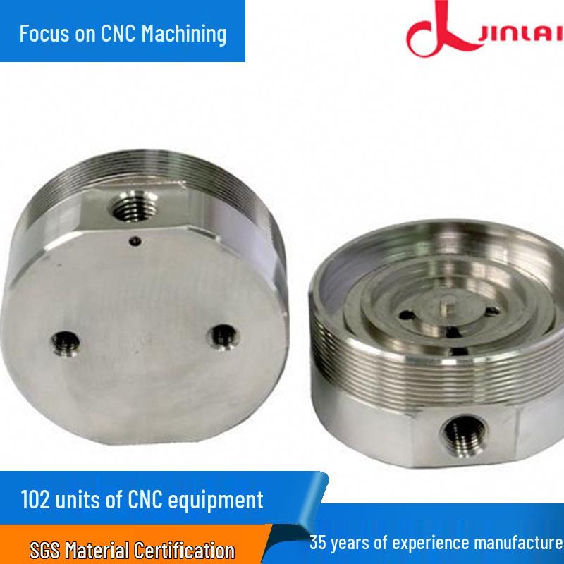 Five-Axis CNC Precision Machining of Aluminum Alloy Parts, Customizable