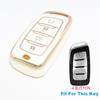 4 Buttons For Changan Hunter F70 Cs35 Cs75 Plus Cs85 Coupe Cs95 Remote Key Fob Holder Cover Case Protector Skin Accessories