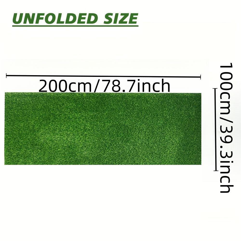 

1 шт. Рулон искусственной травы, Реалистичный синтетический газонный ковер для ландшафтного дизайна в помещении и на открытом воздухе, Пользовательский размер, Пластиковый газонный коврик