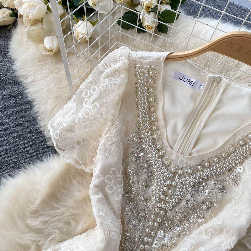 Light Luxury Minority Banquet Retro Dress Evening Dress