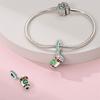 925 Silver Coffee Cake Bread Ice Cream Tea Beer Charms Pendant for 3mm Bracelets DIY Jewelry