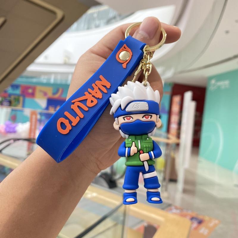 Portachiavi carino Naruto Uchiha Itachi accessori anime, ciondolo, zaino, ornamenti per bambole, portachiavi, uomo, regali di Natale