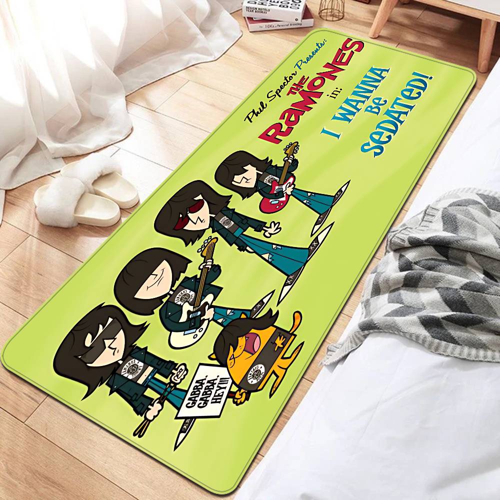 Rock Band R-Ramones Küchenmatte Günstiger Anti-Rutsch Modernes Wohnzimmer Balkon Bedruckt Moderne Heimdekoration