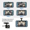 Car DVR  Video Recorder Dash Camera 1080P Rear View Dual Lens 4 Full HD G Sensor Portable Cycle Recording Dash Cam Dashcam