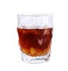 1 Pcs. Whisky Glass Crystal Irregular Check Heavy Duty Whisky Alcohol Wine Creative Rock Wine Cup | Engraving