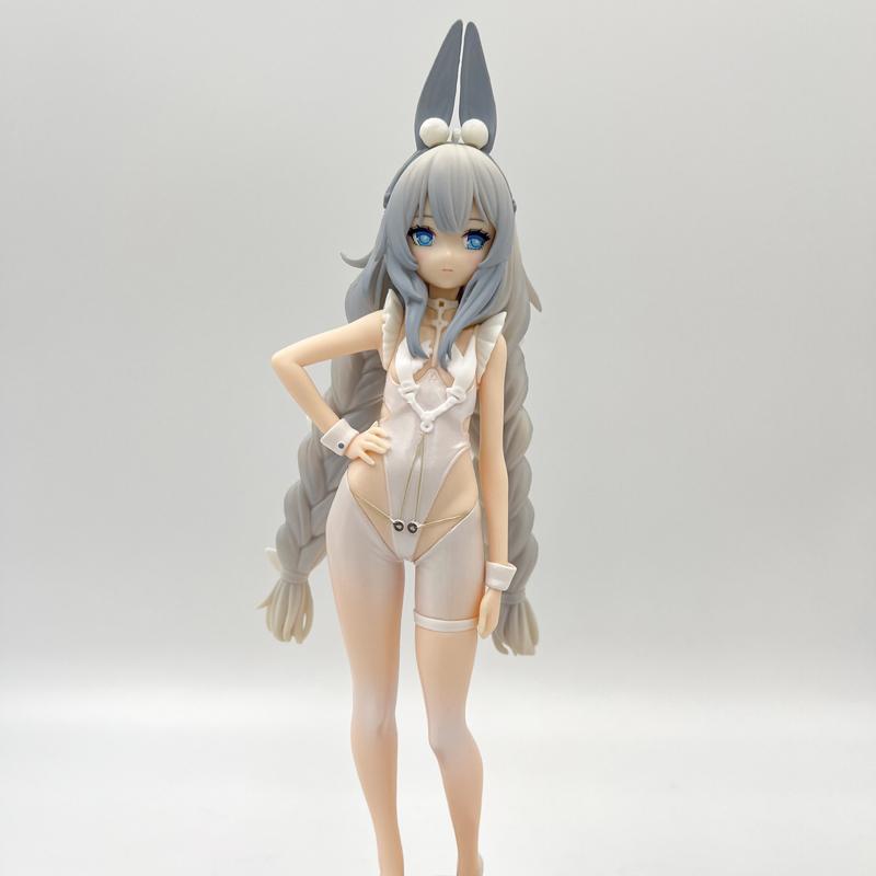 AniGame Azur Lane Le Malin Listless Lapin Ver Anime Girl PVC Action Figure Toy Collection Model Doll Gifts