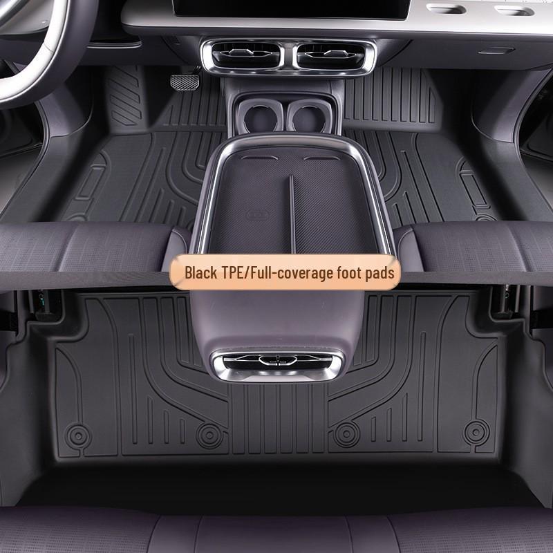 Leapmotor B10 TPE Floor & Trunk Mats: Full Coverage, Dirt & Wear-Resistant, Easy To Clean, Fits 25 Models, Original Car Color.