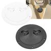 Bootsdeck Luke Zugangsabdeckung Bootsdeckabdeckung 9 Zoll Runde Bootsluke mit Abnehmbarer Abdeckung Inspektionsdeckel Luke für Schiffe Wohnmobile