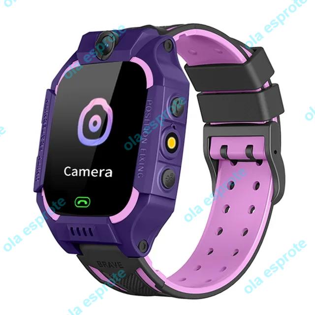 New Q19 Kids Smart Watch 2g Sim Card Smartwatch for Children Sos Call Phone Camera Voice Chat Po Boy Girl Gifts Color Screen