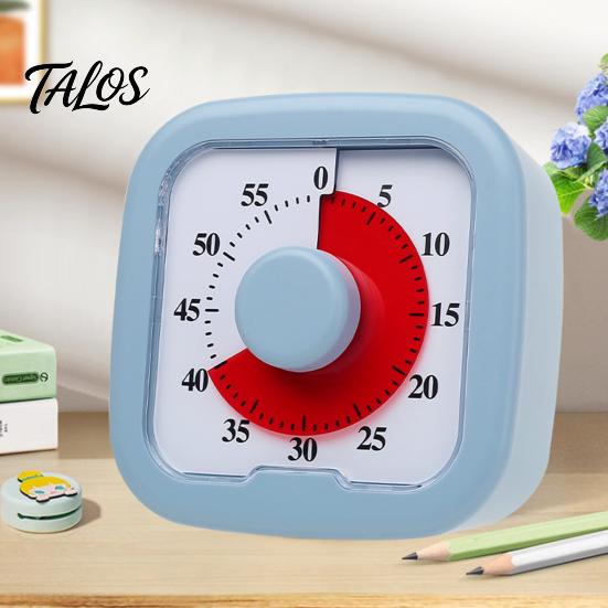 60-minute Visual Timer Countdown for Kitchen Meetings Silent Magnetic Easy-to-understand Concept Easy-to-Read Display 60 Minute Classroom Learning