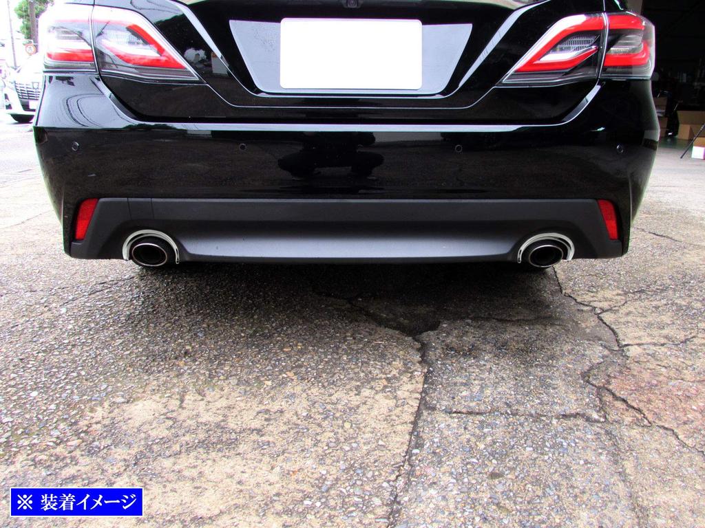 BRIGHTZ Stainless Steel Muffler Guard for Crown Hybrid and 224 Also bumper cover and garnish for and S224 Compatible with and 220 Part number