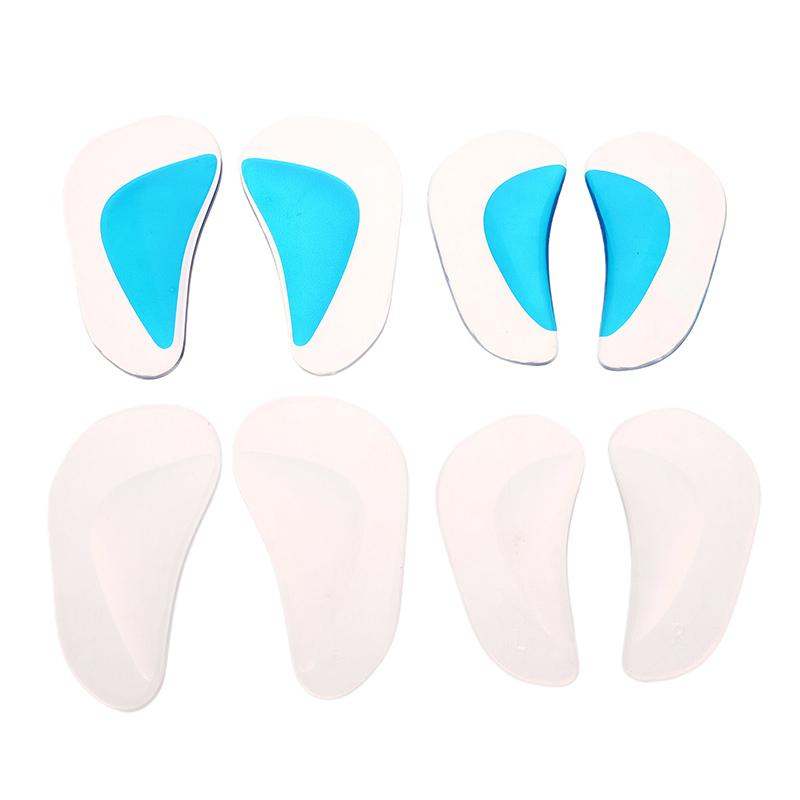 

Детская ортопедическая стелька с супинатором Силиконовая детская стелька для плоскостопия Корректор плоскостопия Подушка для обуви Гелевая ортопедическая подушечка чистый