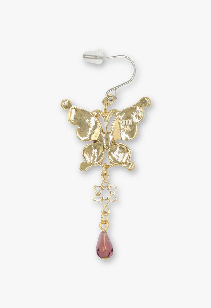 Butterfly Motif Earrings SAMA1518 XP [Anna Sui]