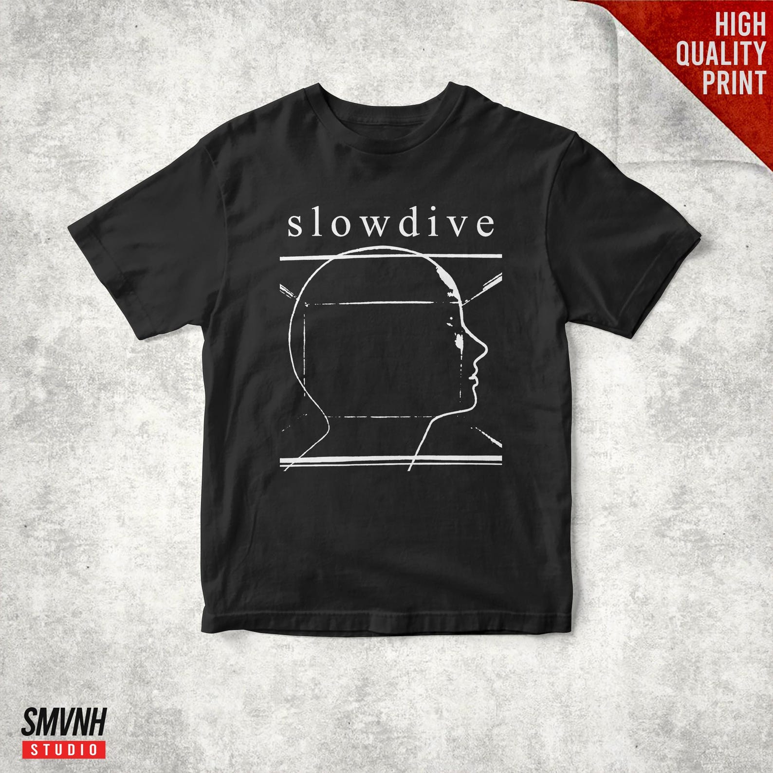 Slowdive Retro Unisex T shirt L