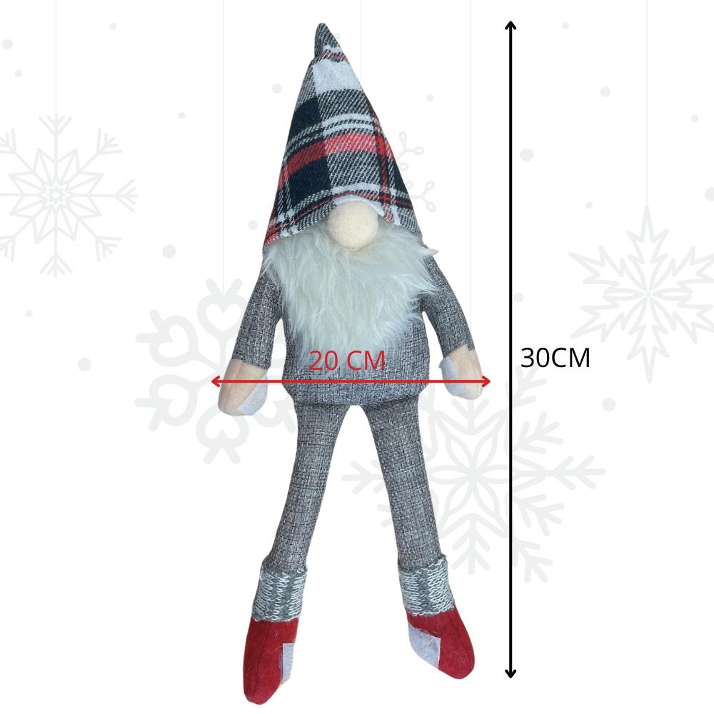 Bottle case decoration Christmas gnome gift idea Santa Claus dwarf