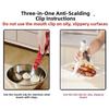 Non-Slip Anti Scalding Clip 3in1 Hot Bowl Gripper Multi-Purpose Bottle Opener  Baking Cooking