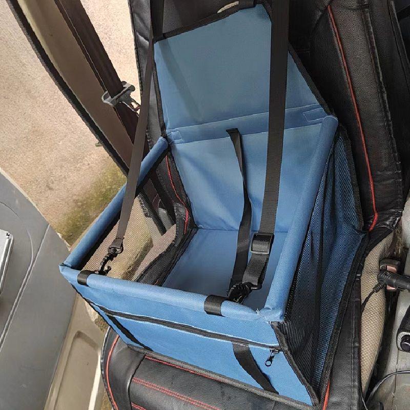 Breathable Car Seat Cushion for Pets: Mesh Design, Ideal for Cats and Dogs on the Go