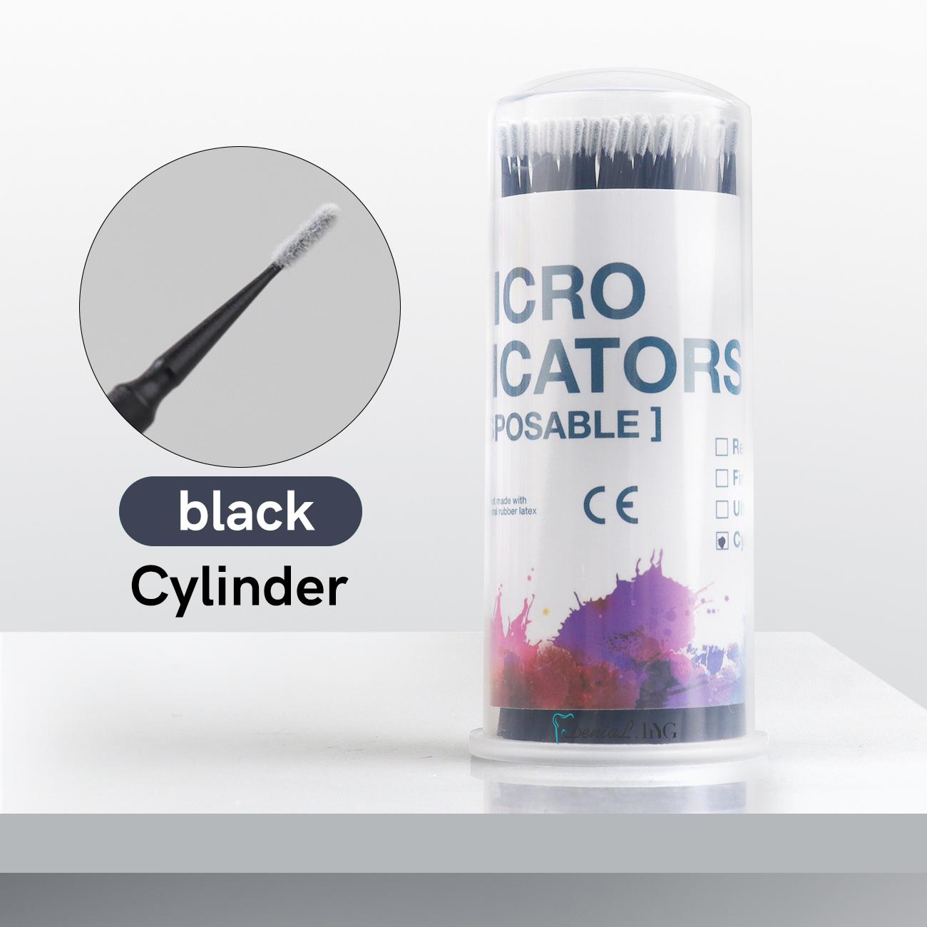 

100 шт./бутылка стоматологические одноразовые микрощетки аппликаторы микрощетки стоматология Odontologia инструменты для расширения стоматологические материалы