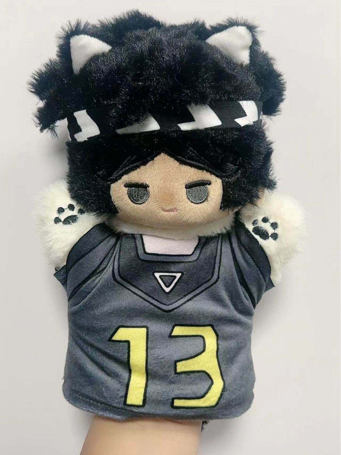 

New Identity V Anime Merchandise Cotton Doll Hand Puppet Night s Watch Prisoner Gardener Mortician Cute Plush Toy Collect Gifts