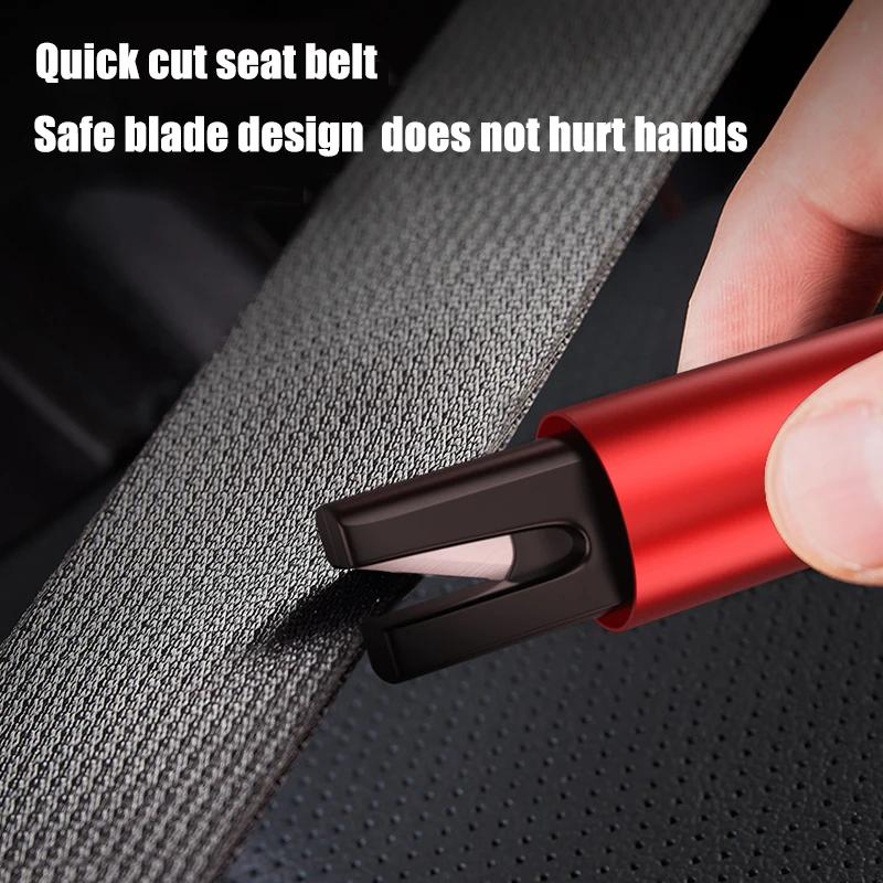 Auto-Nothammer, Auto-Rettungswerkzeuge, Sicherheitshammer, Flucht-Sicherheitsgurtschneider, lebensrettender Auto-Fenster-Glasbrecher, Sicherheitshammer