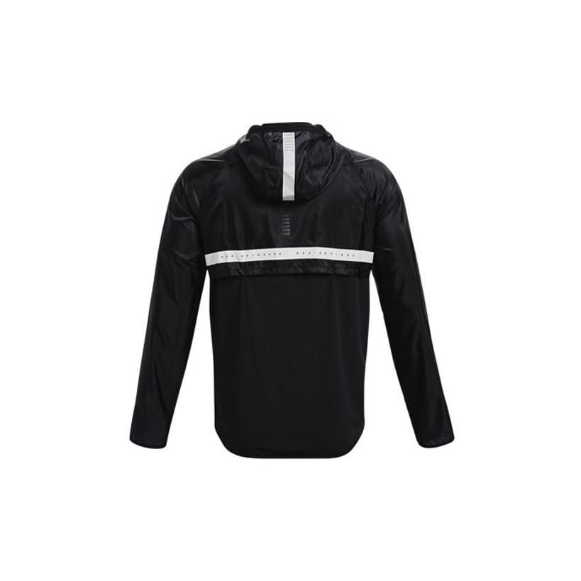 Under Armour Anywhere Anorak Half-Zip Laufjacke Herren Oberbekleidung Schwarz 1361500-001