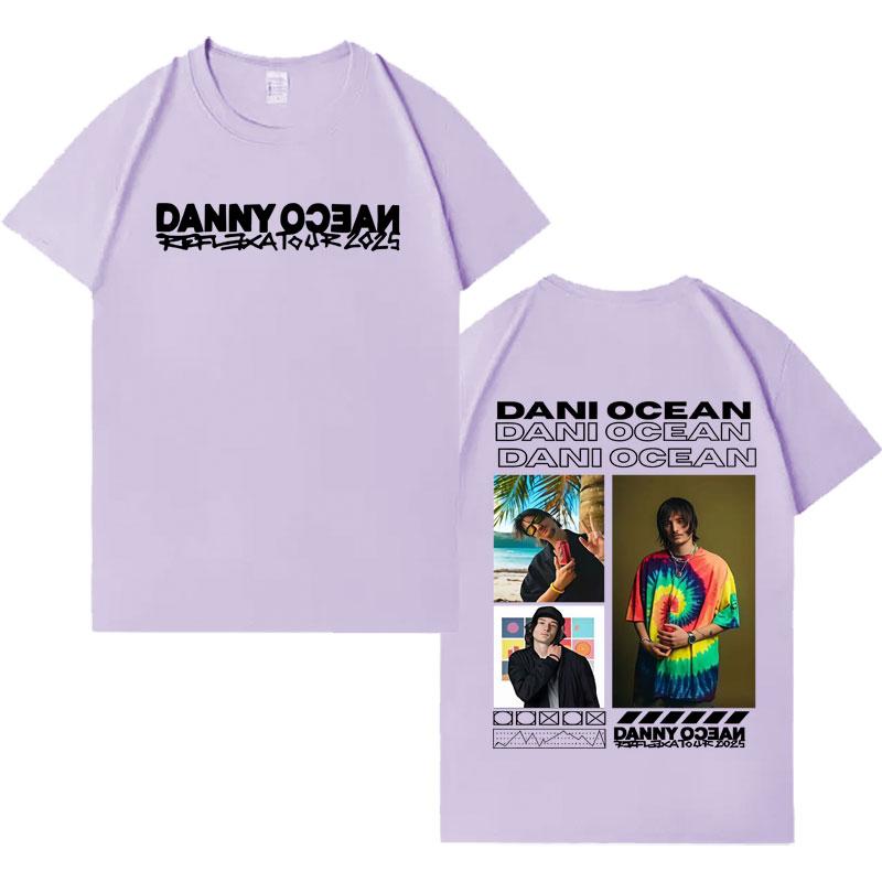 Rapper Danny Ocean Album Tour Graphic Tshirt Mens Harajuku ONeck Casual Clothes Loose Oversized Classic Short Sleeves Unisex
