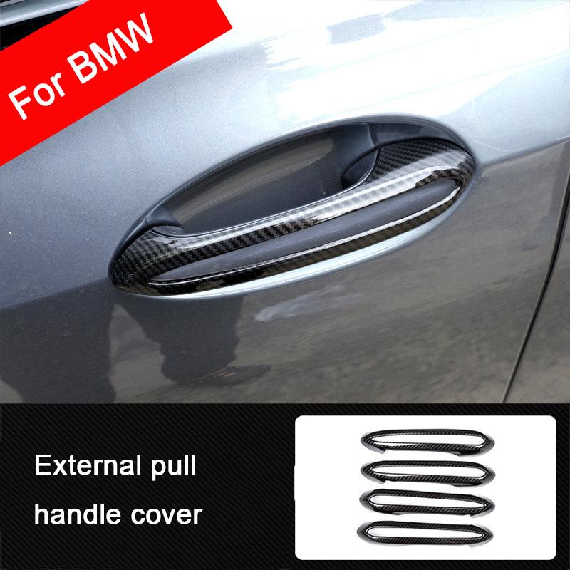 For BMW X3 X4 G01 G02 2018-2024 Carbon Fiber Center Console Panel Cover Gear Shift Frame Replacement Durable Trim Car Accessorie