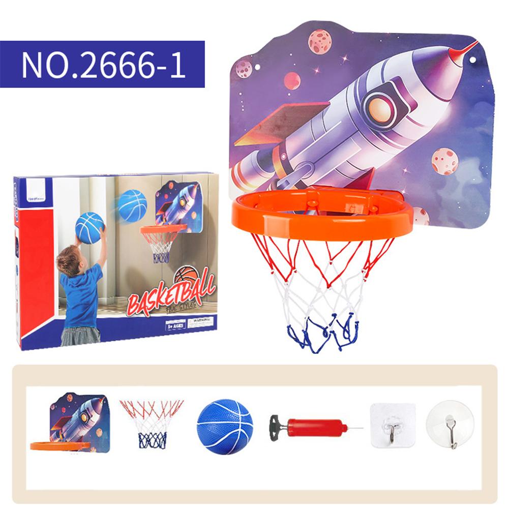 Kids Basketball Hoop Basketball Toys With Ball Adjustable Height Indoor Mini Basketball Hoop For 3+ Years Old Boys Girls