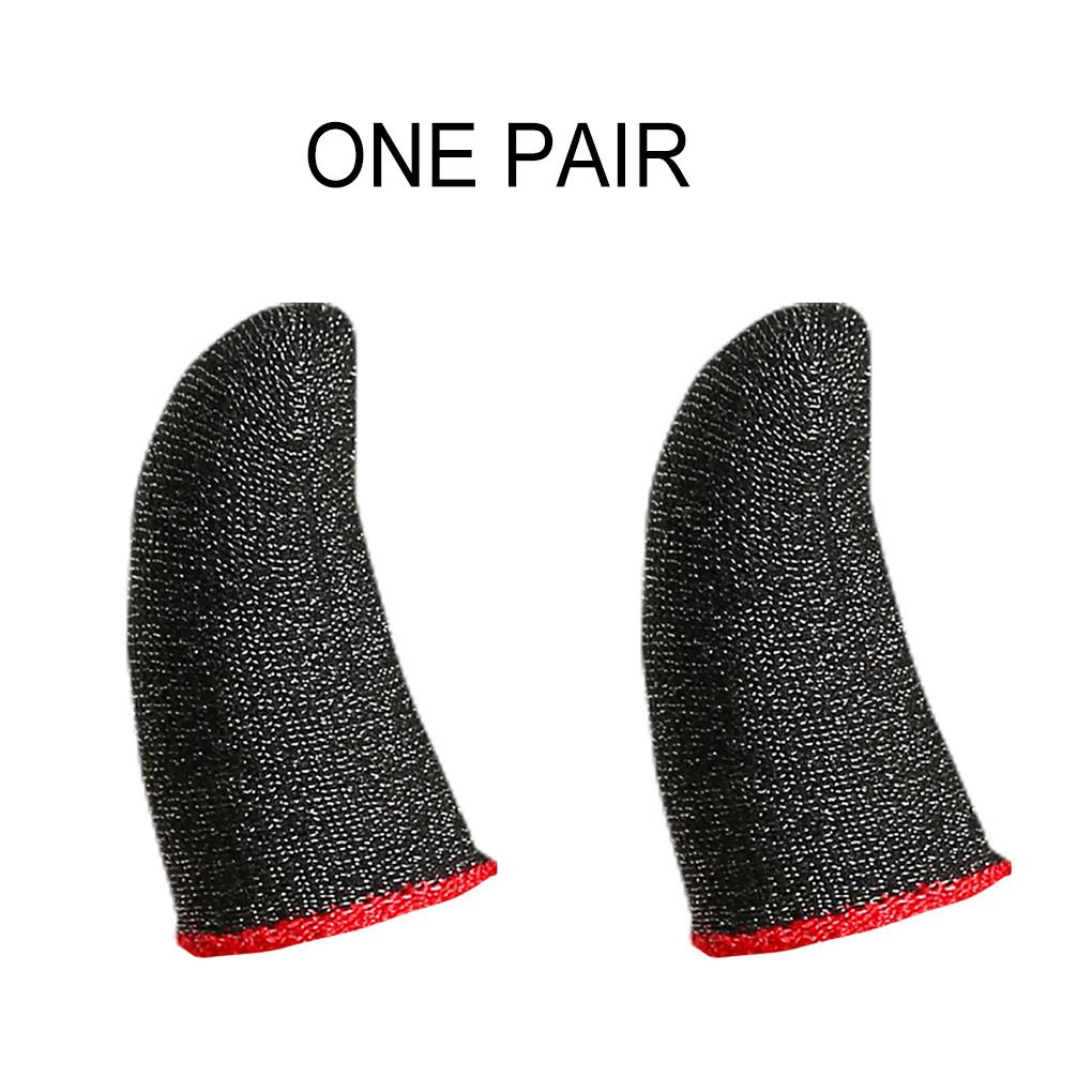 Finger Sleeves Sweat Proof Screen Breathable Comfortable Mobile Game Controllers Anti-fingerprint Gaming Accessory