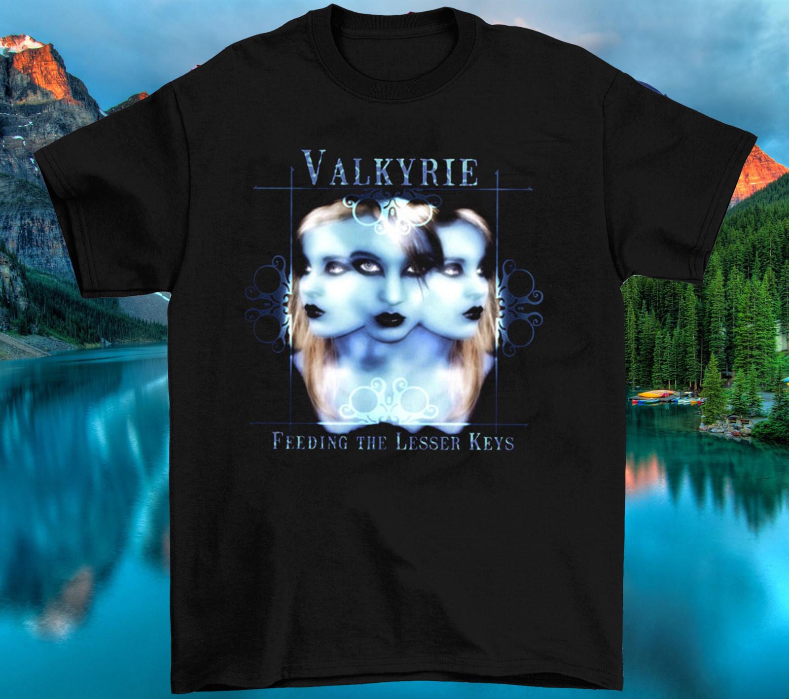 New VALKYRIE Band Album Heavy Cotton Black T Shirt S-5XL MC537 XL
