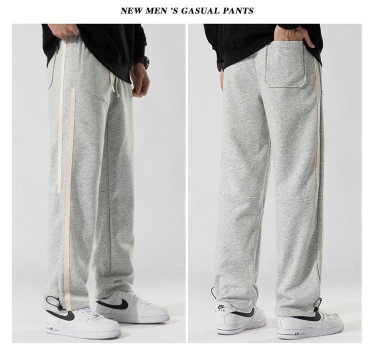 Tall Men's Extra Long Sweatpants - 190cm, 105-120CM Leg, Spring & Autumn Sports Pants