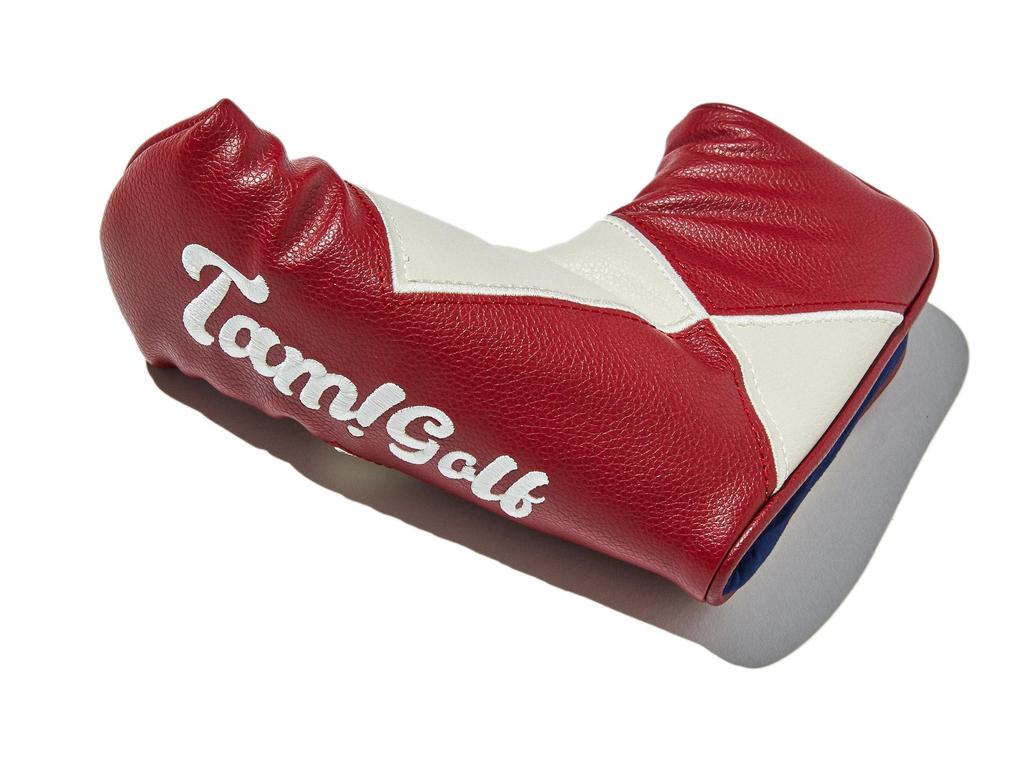 BACKSPIN Diamond Pattern Check Pattern Synthetic Leather Head Cover for Putter Pin Type